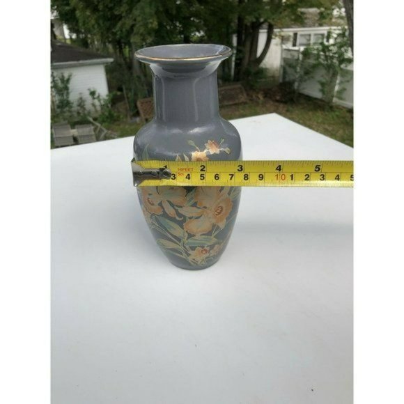 Vintage Shaddy Japanese‎ Vase  Hand Painted Porcelain - Picture 9 of 14